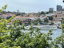 Blick aus dem Zimmer auf den Douro