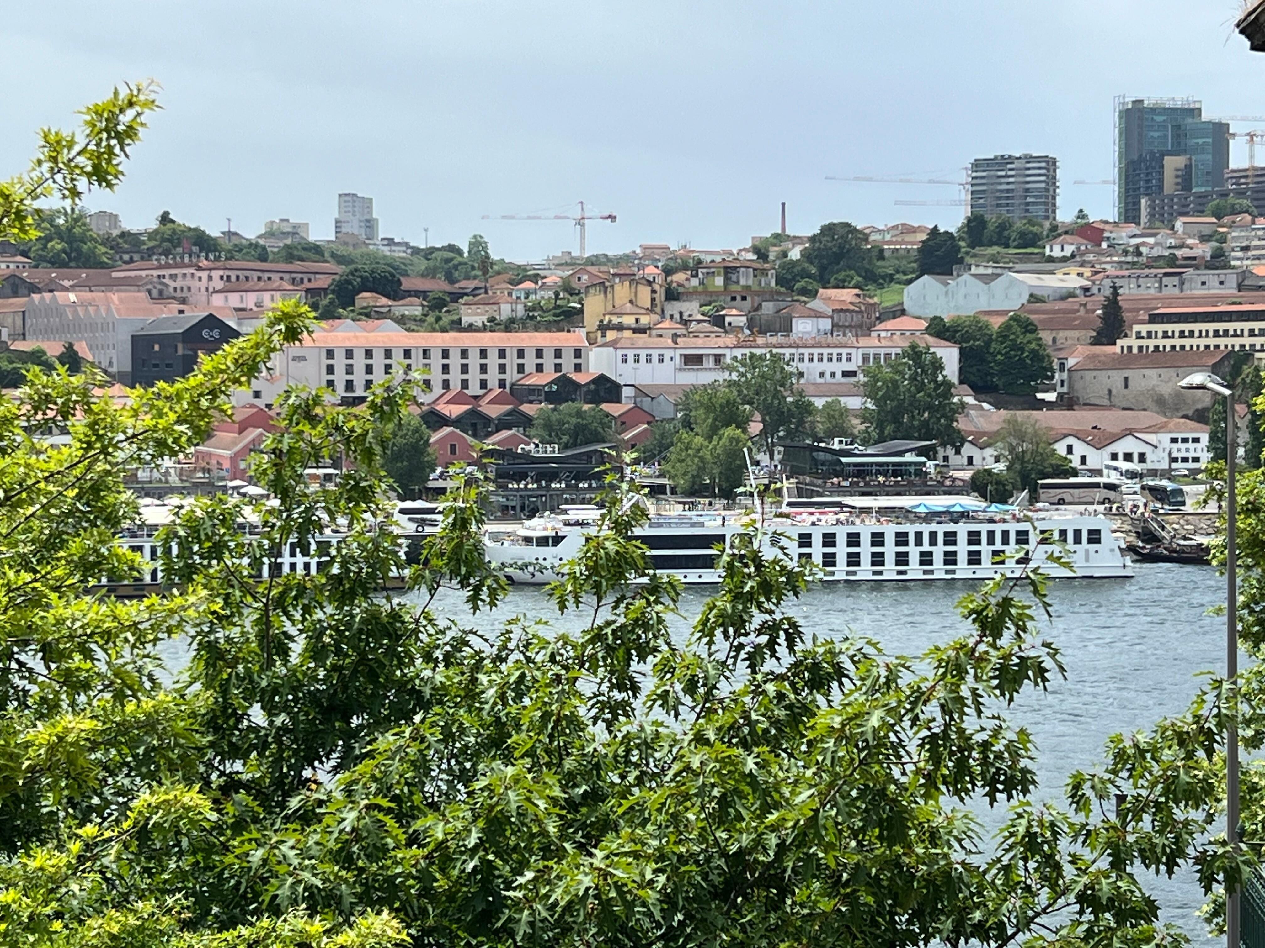 Blick aus dem Zimmer auf den Douro 