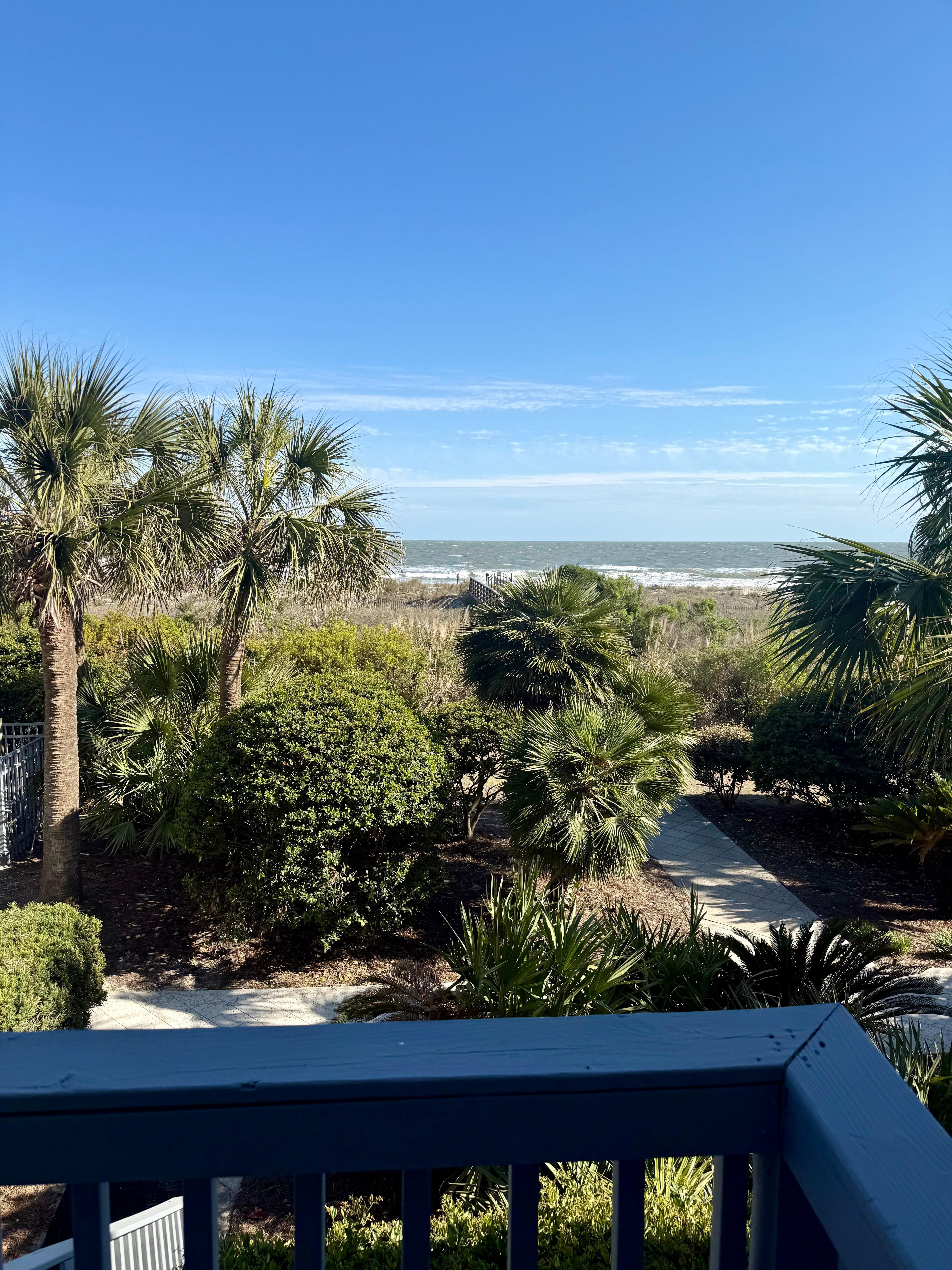 View from the balcony 