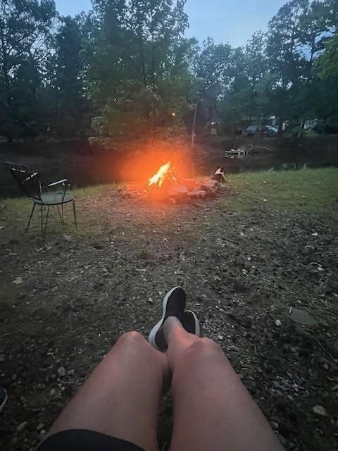 Firepit by the water