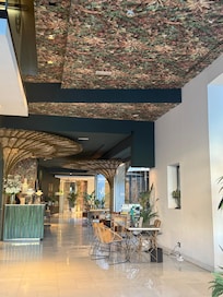 Beautiful reception lobby