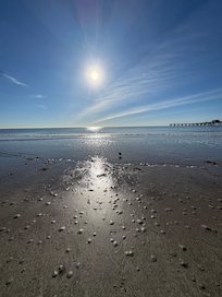 Walk on the beach on the morning!