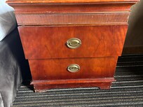 Furniture/closet doors in poor condition.