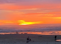 Sunset from our room