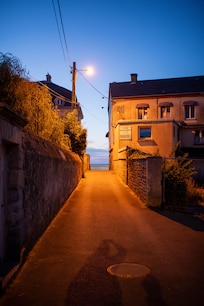 Seitengasse in
Grandcamp-Maisy