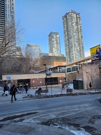 Tunnel to Bell centre