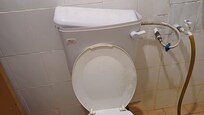 Vaschetta wc rotta e bagno