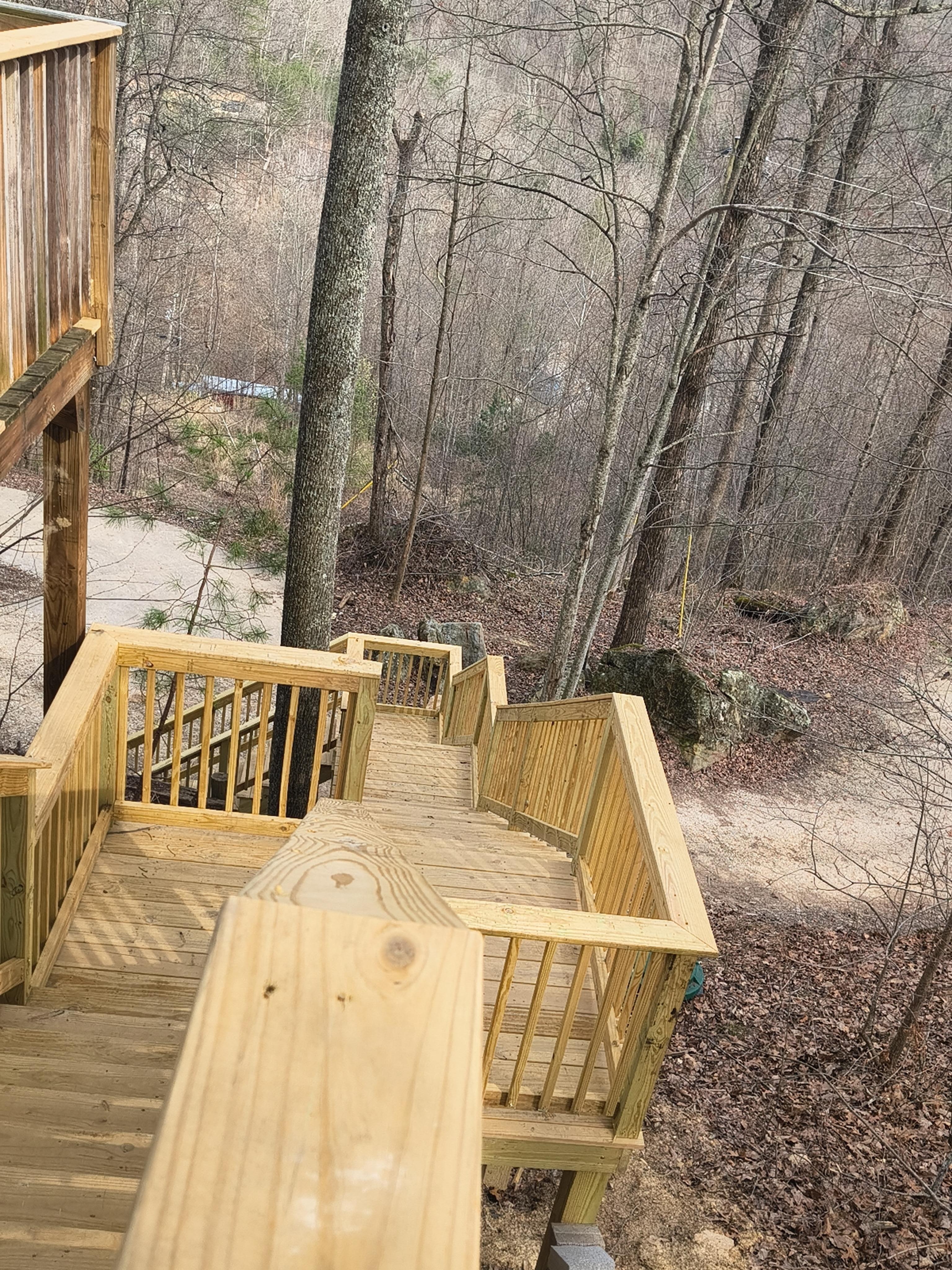 These are the stairs and as you can see there are a lot.