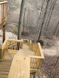 These are the stairs and as you can see there are a lot.