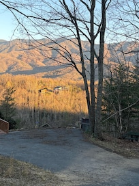 View from top of driveway