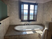 Bath tub with a view