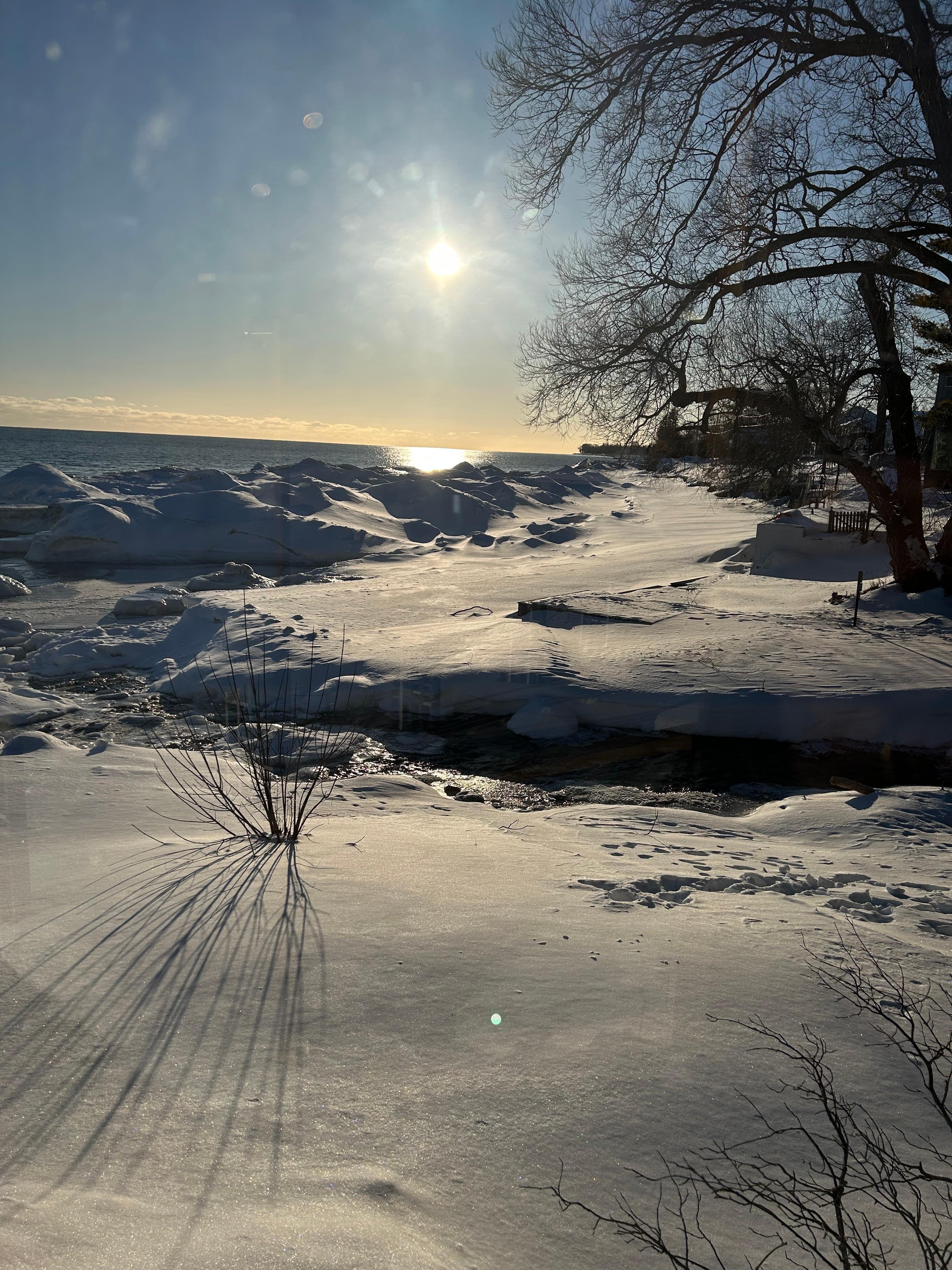 Beautiful view from the restaurant 