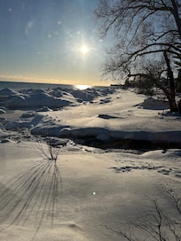 Beautiful view from the restaurant
