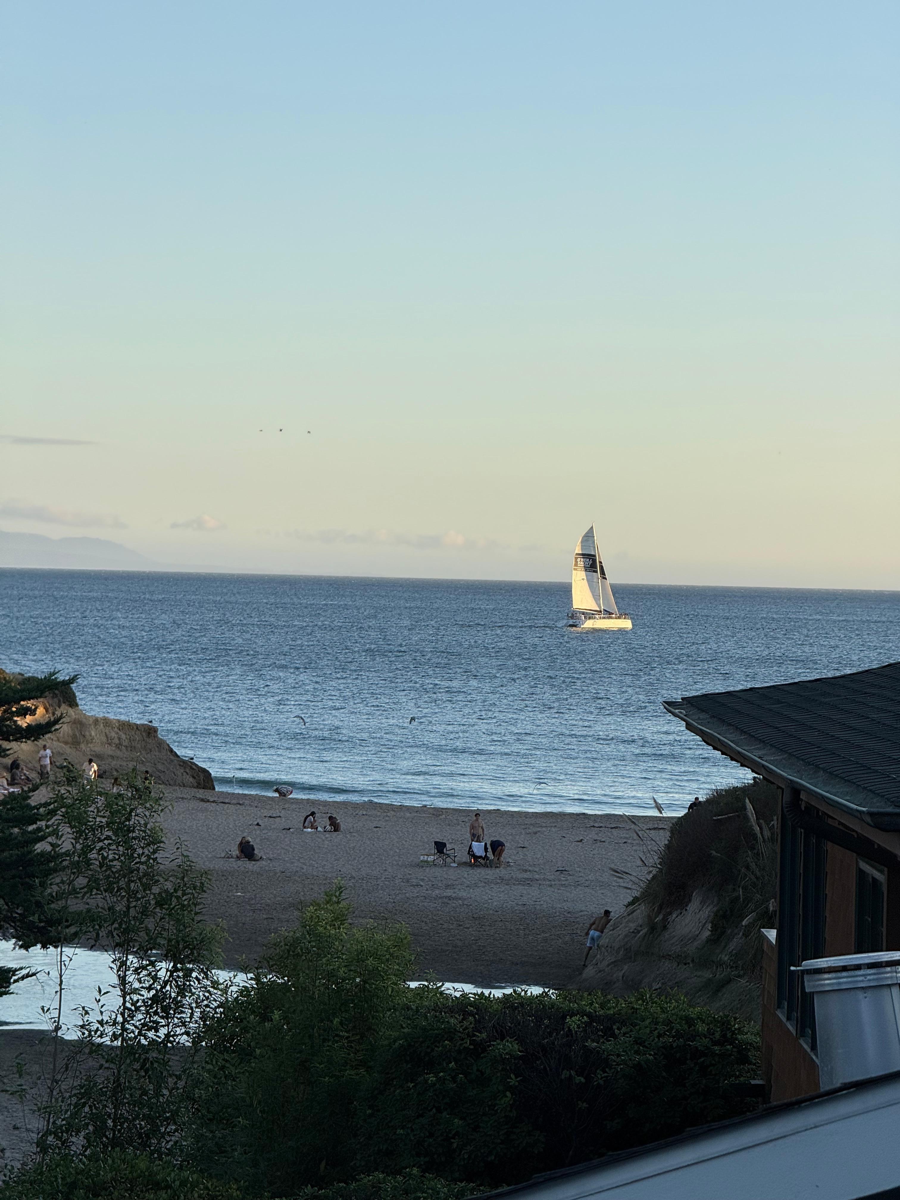 From the (shared) deck. 