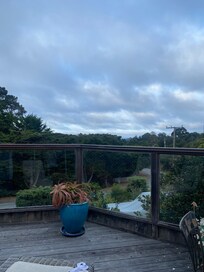 View from deck