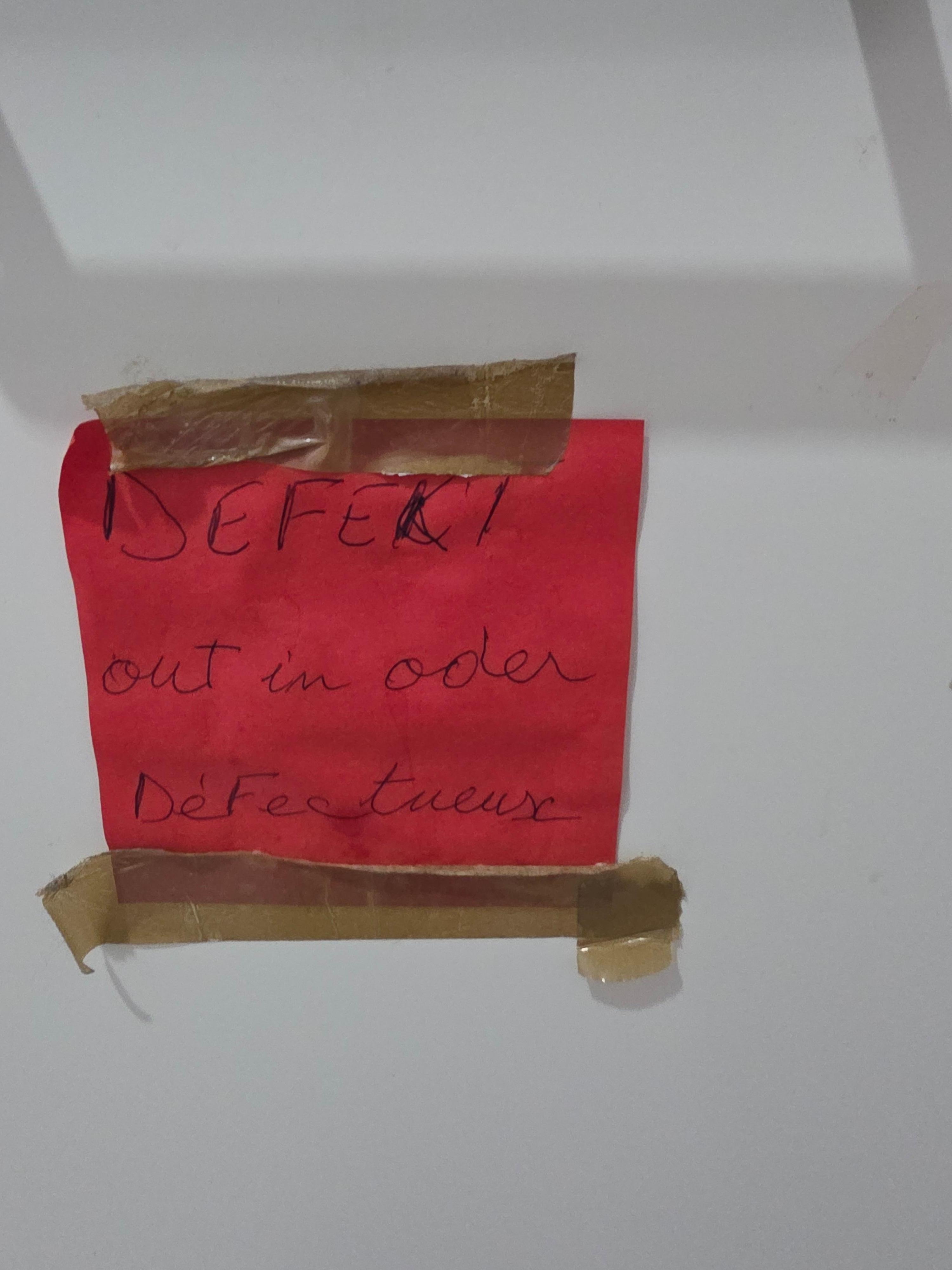 Spülmaschine seit längerem defekt