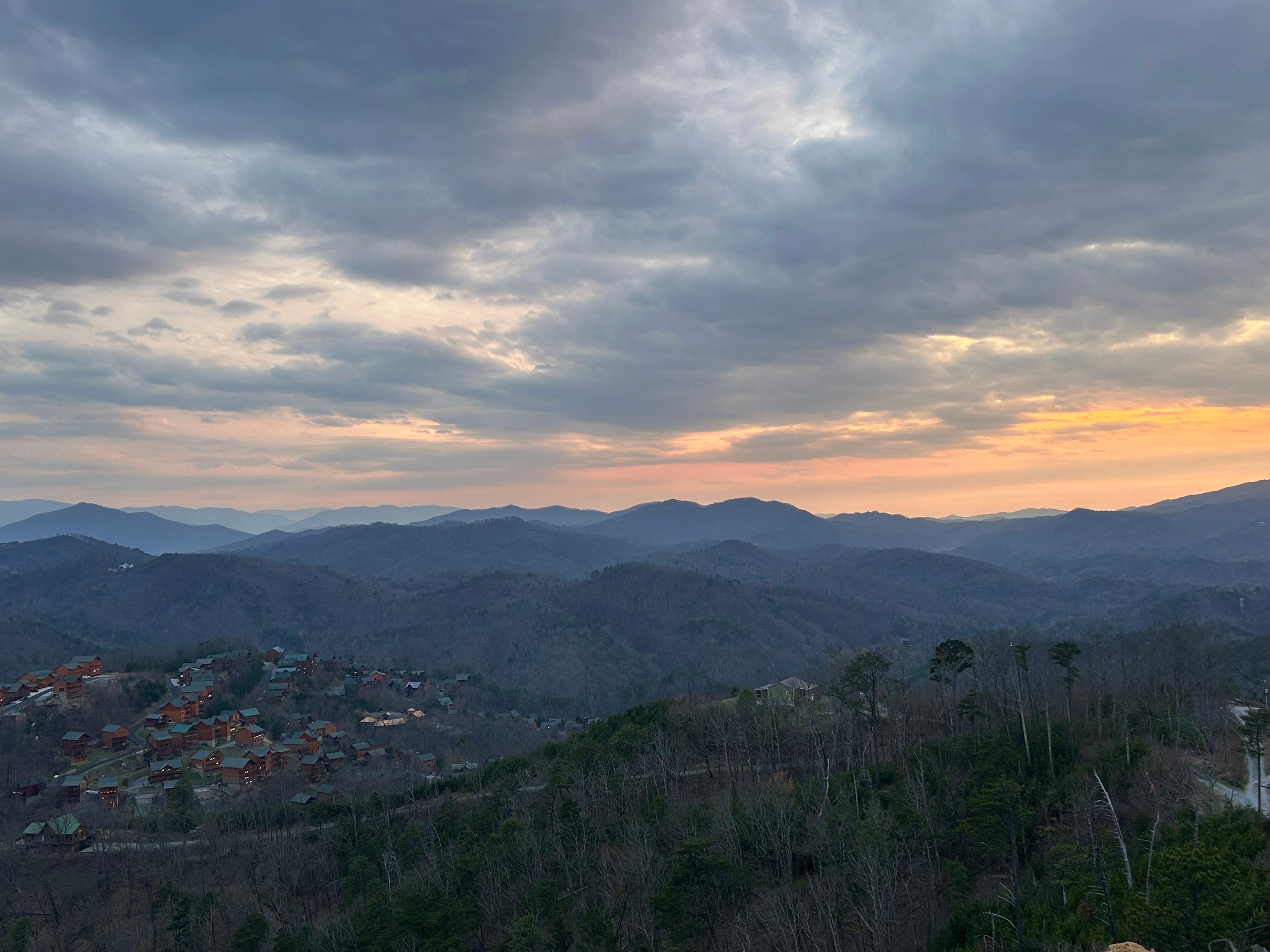 2 minute walk to this view.  