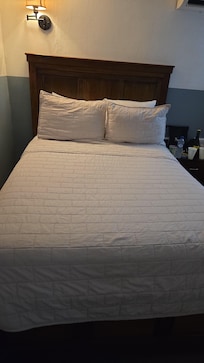 Bed comfy on one side i guess it could be flipped more often