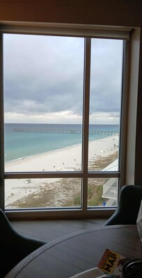 I had a beautiful view from anywhere in that suite. It's a fantastic view.