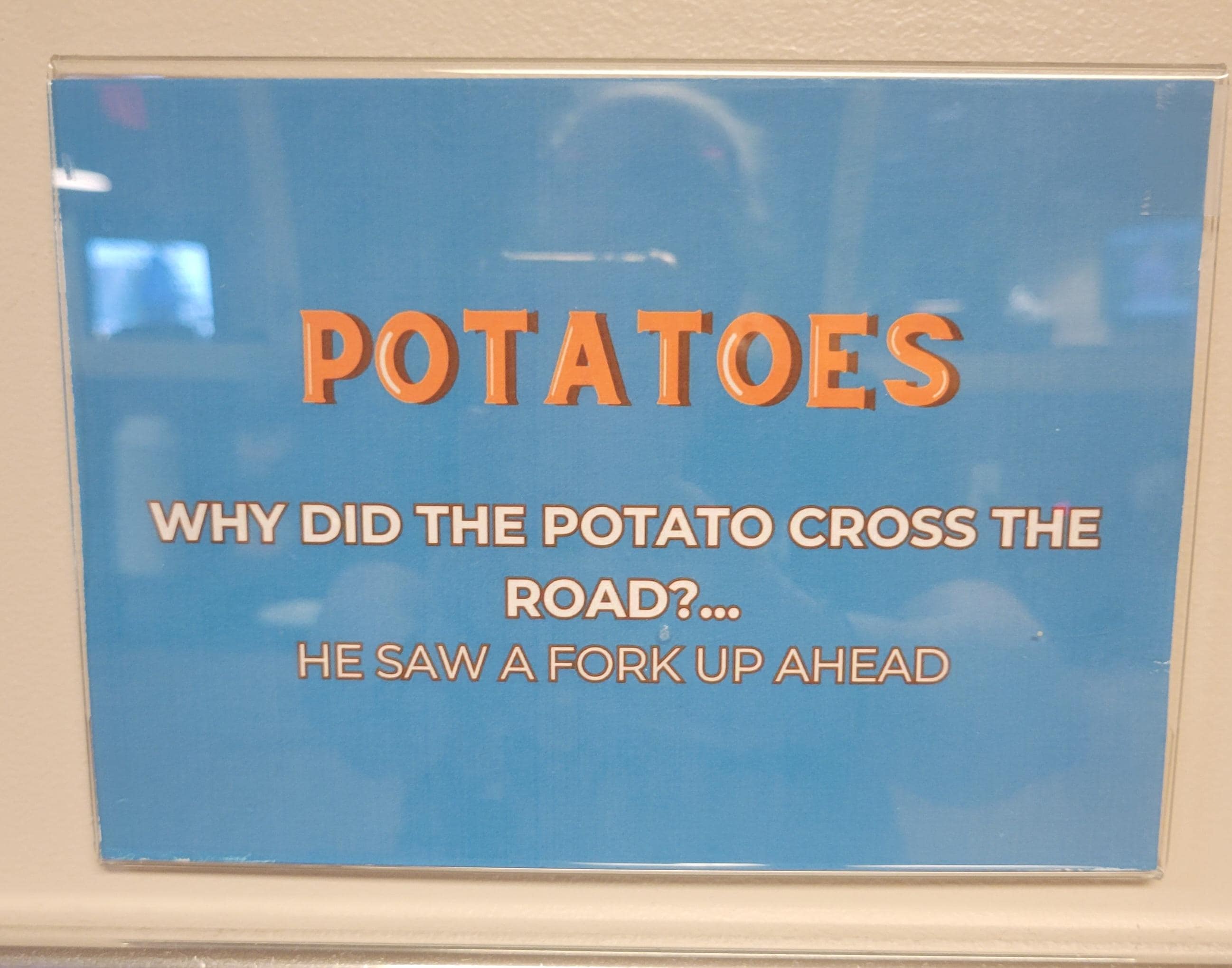 So clever at breakfast 