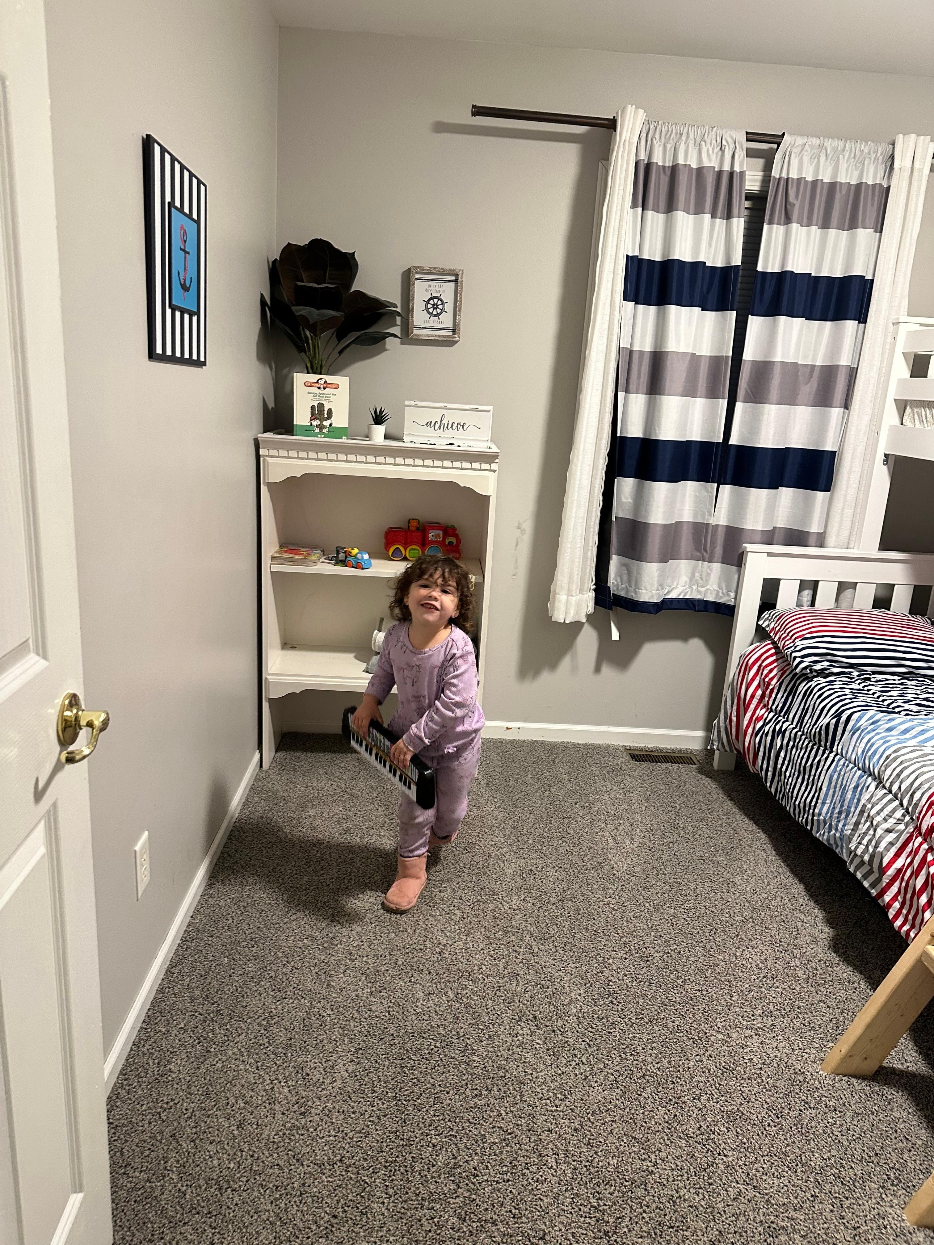 Our granddaughter loved the toys and the bunk beds!!