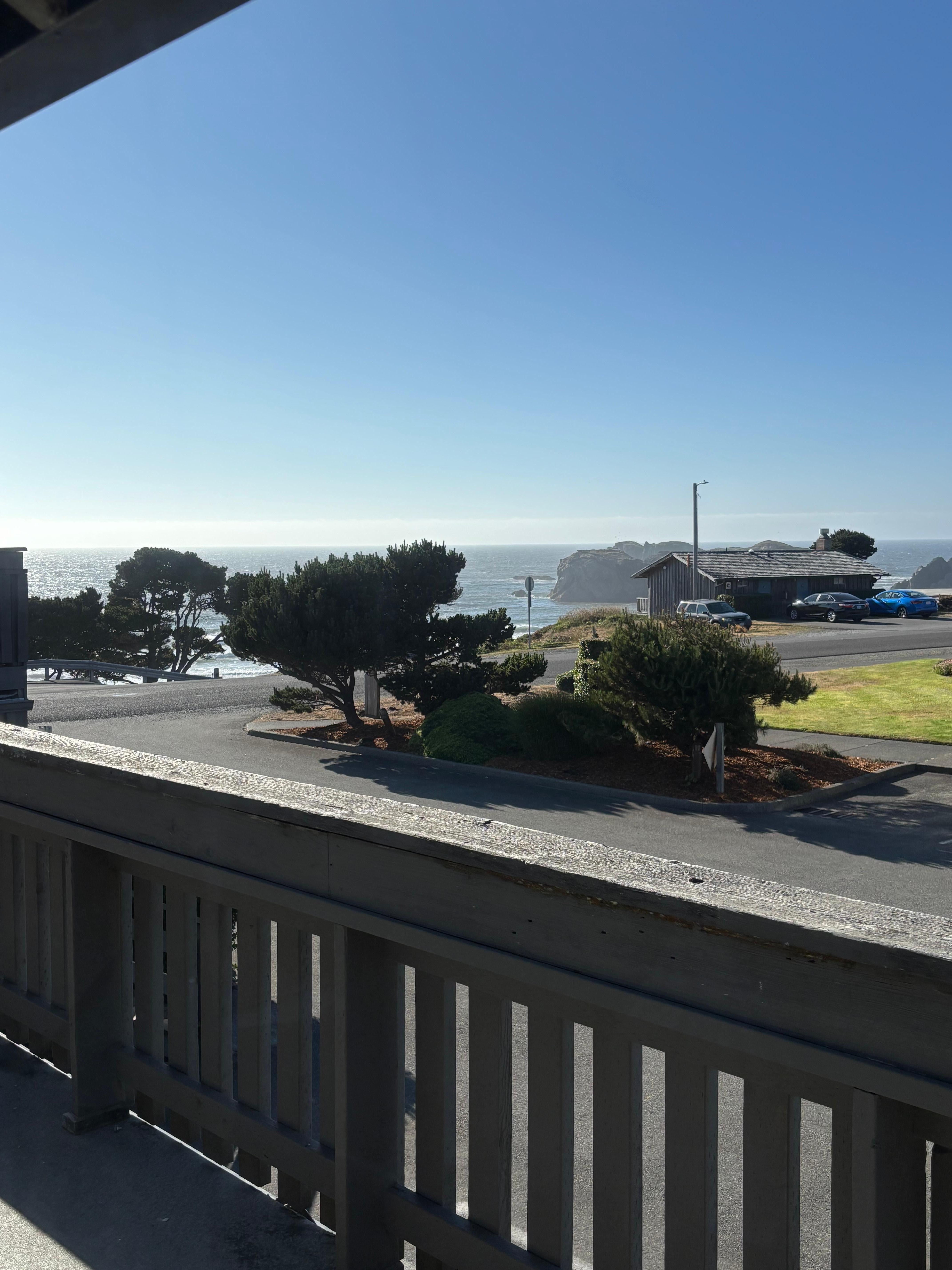 View from our room.