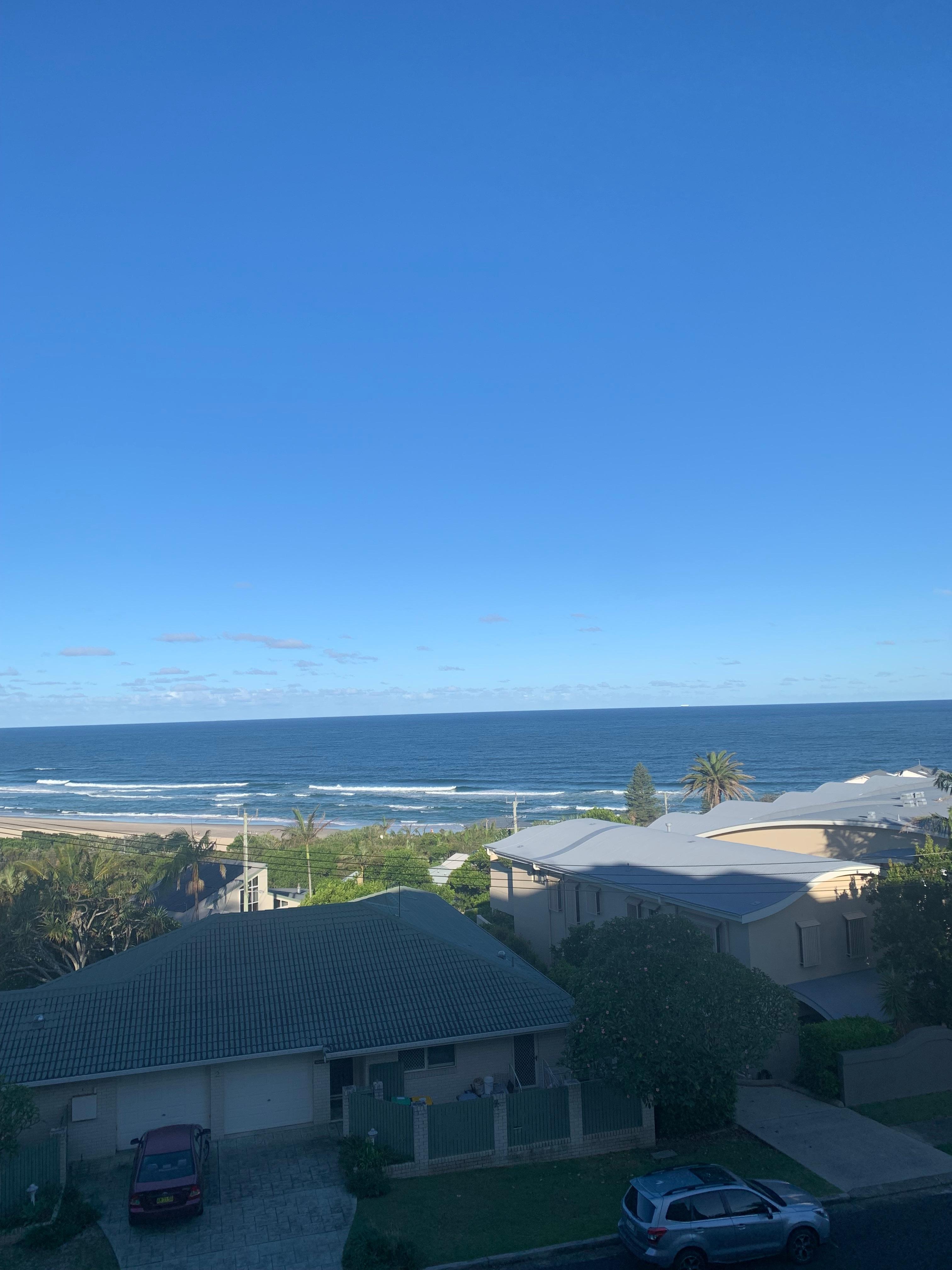 View from the balcony 