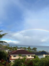 Morning view from the balcony ❤️🌈