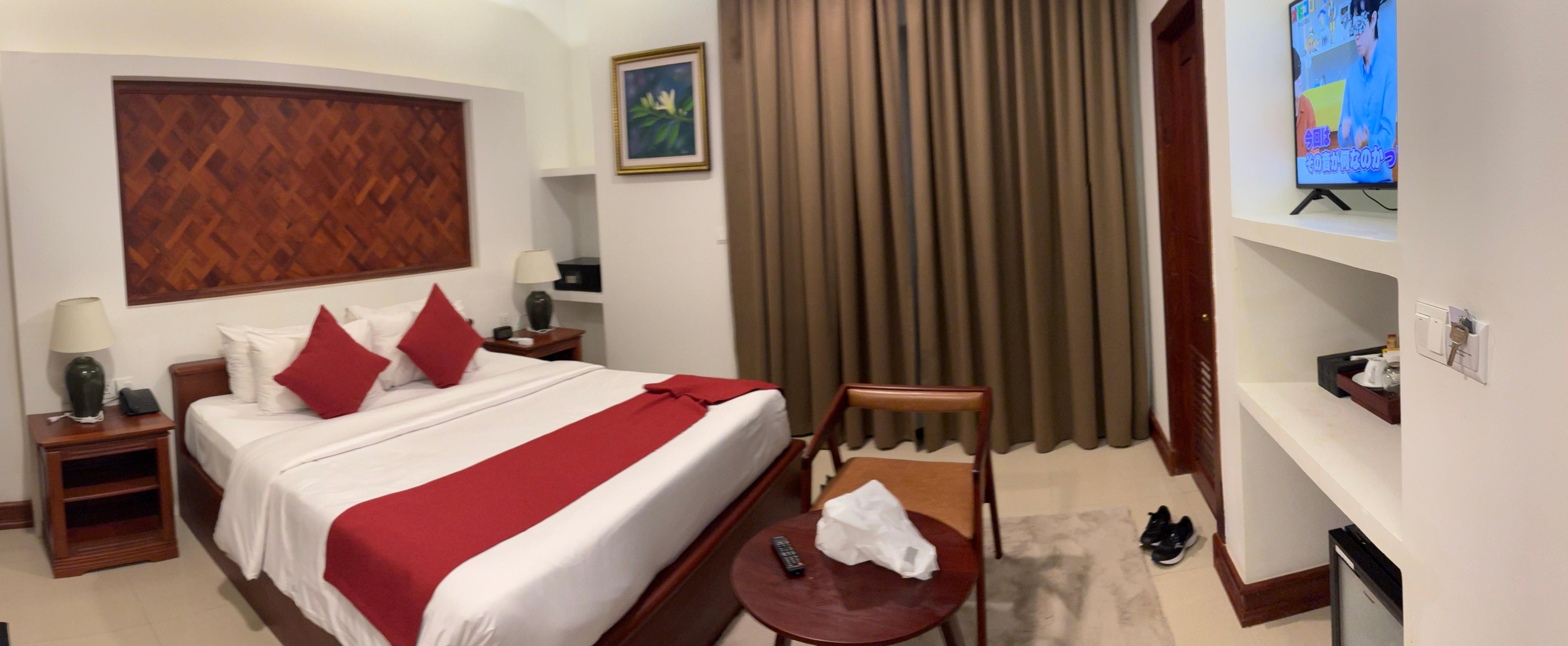 ※自分の荷物が写ってます。とても綺麗でした。