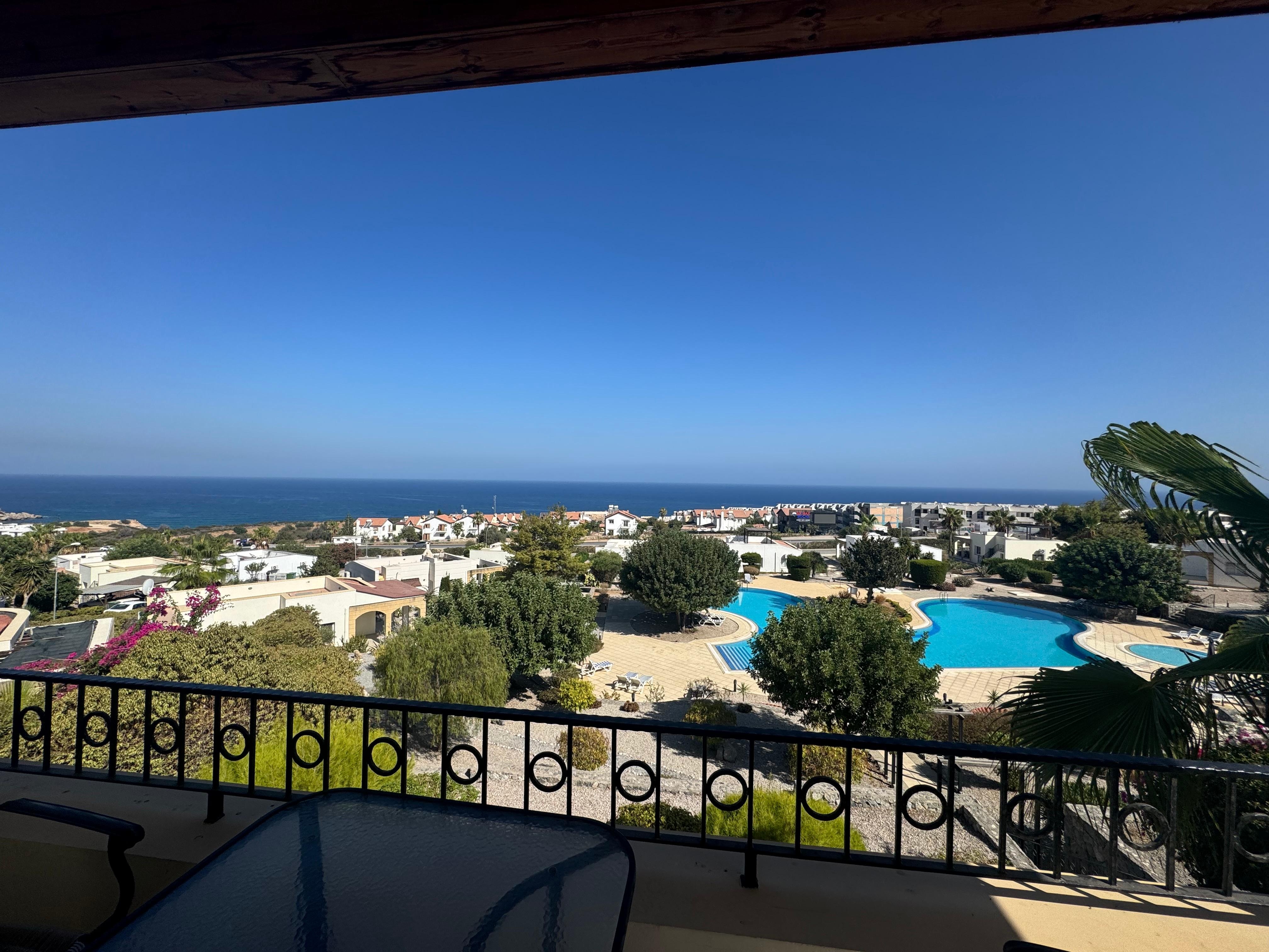 Morning view from balcony 