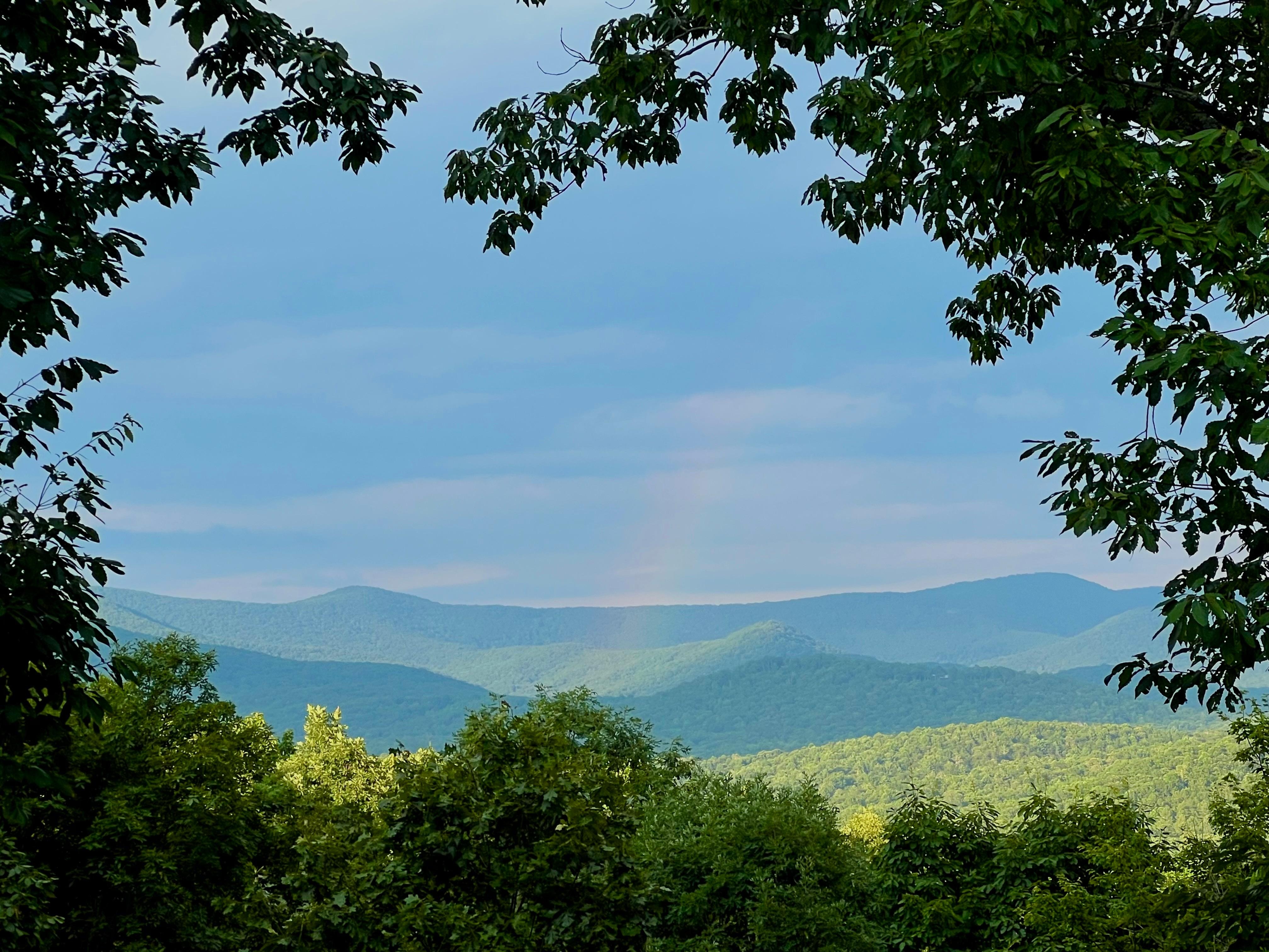 *tiny rainbow*, not double rainbow