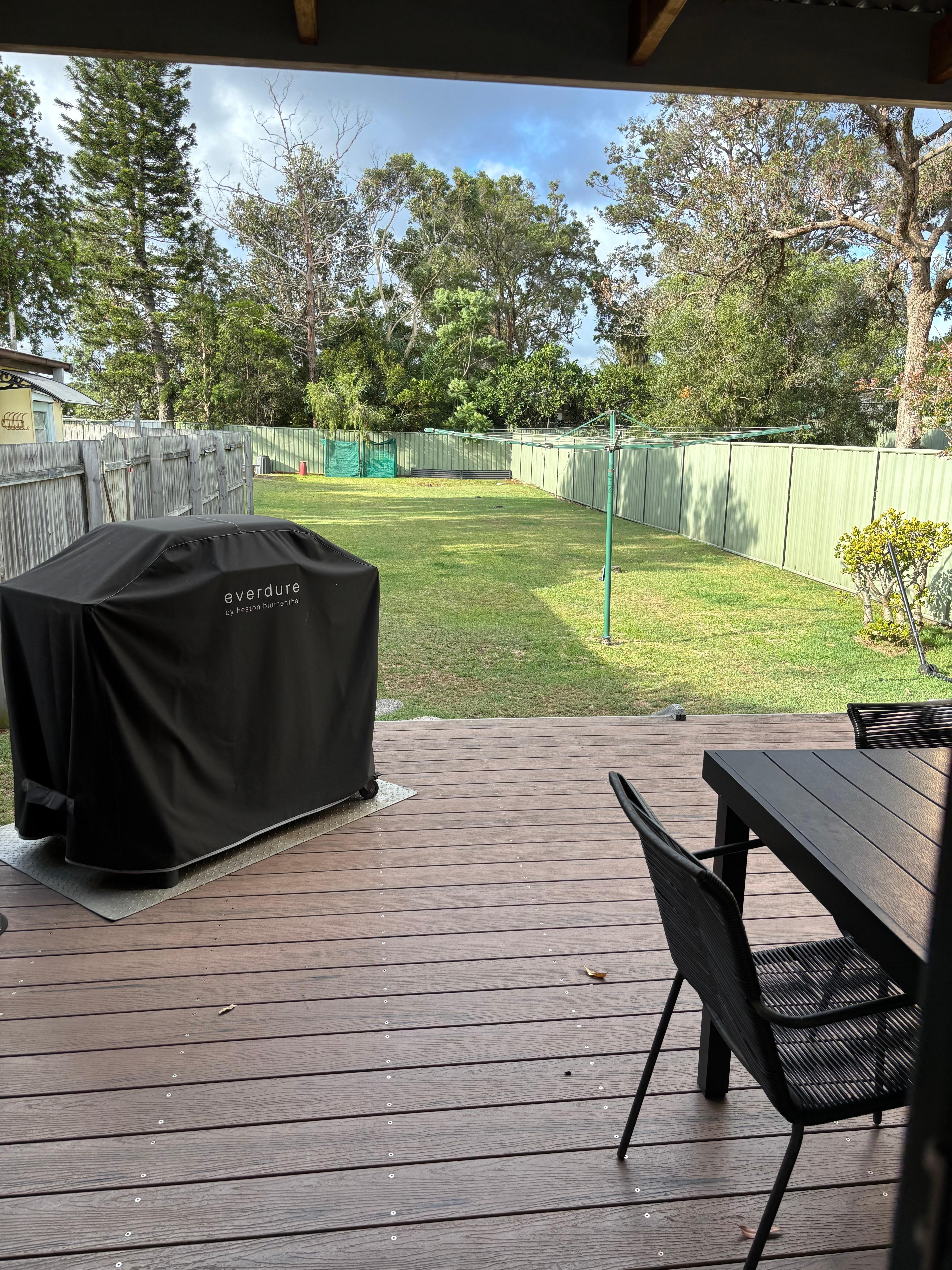 Huge backyard for fur baby
