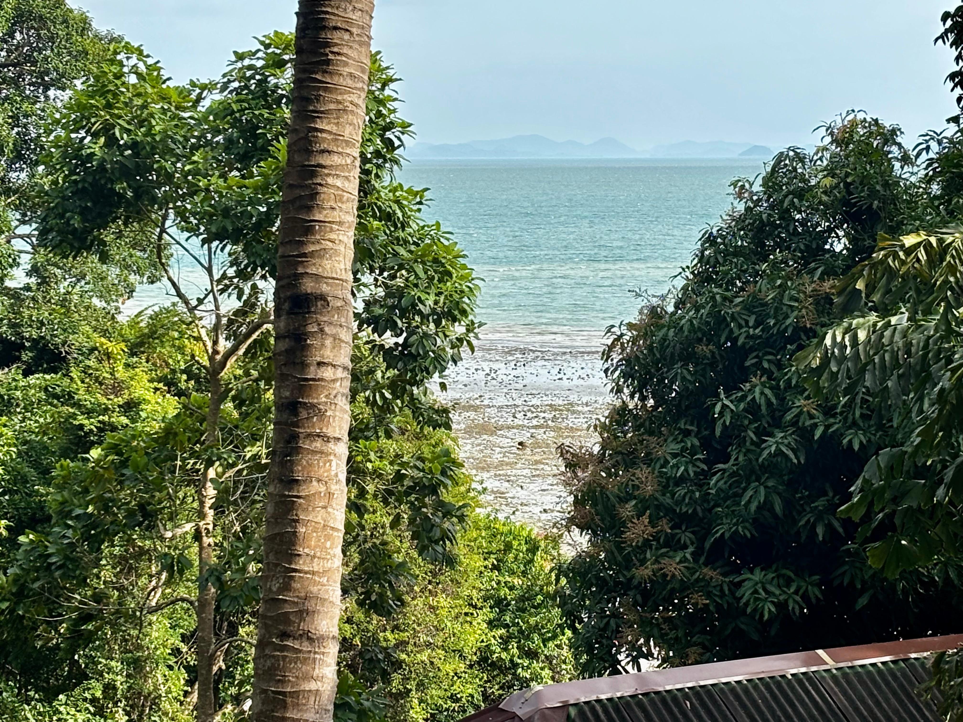 View from our balcony 