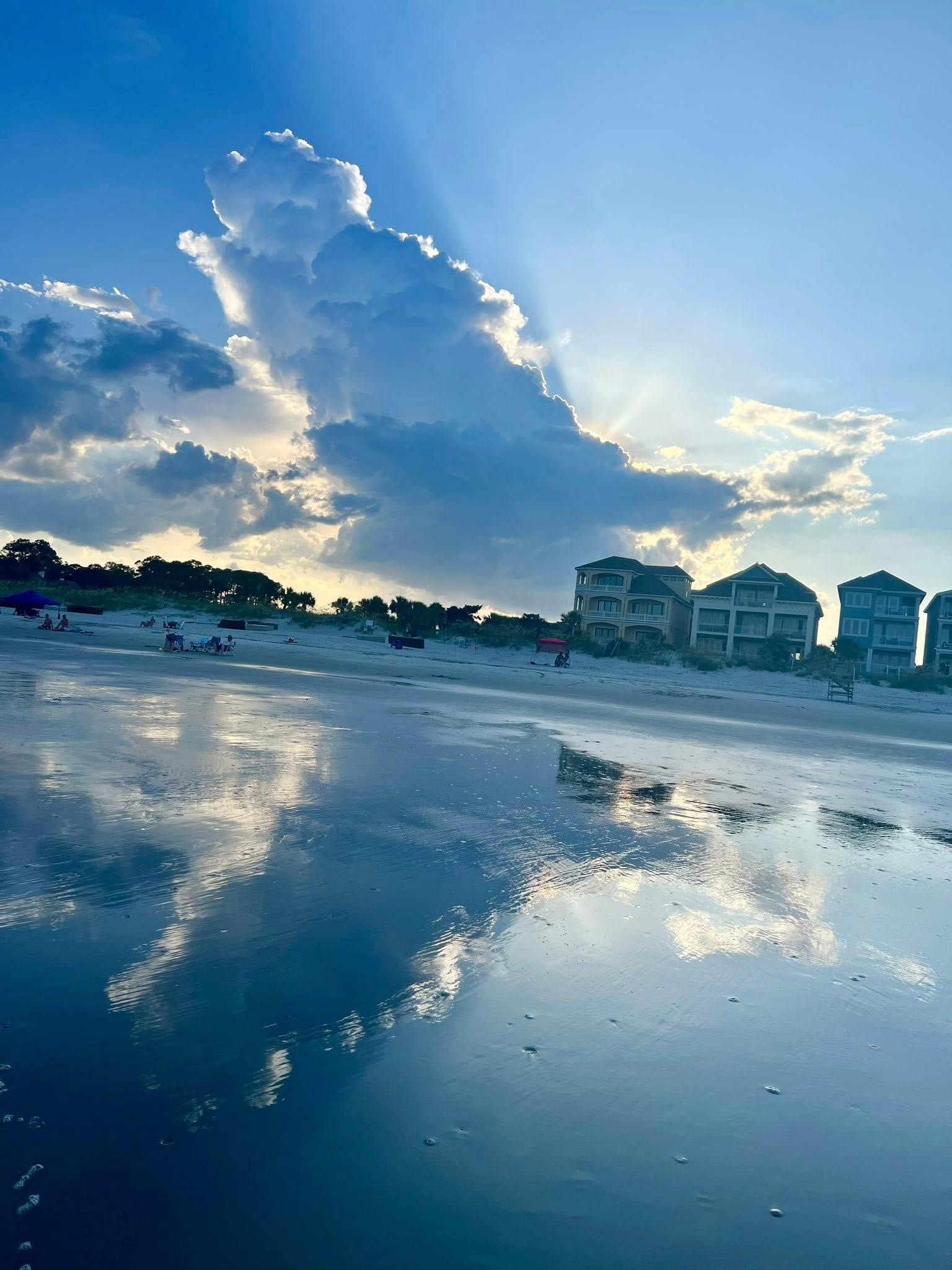 Sunset at the beach!