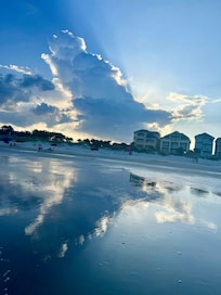 Sunset at the beach!