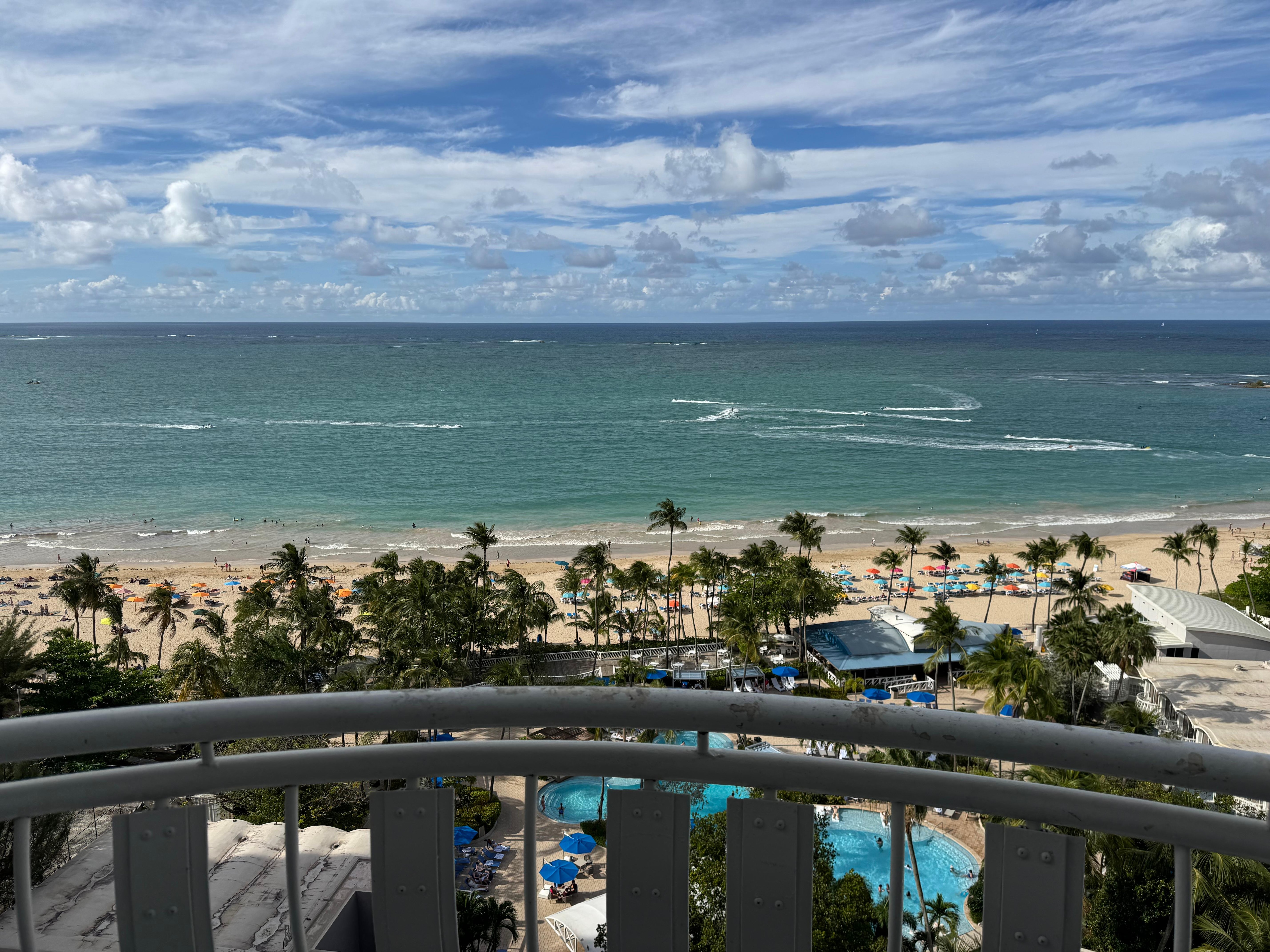 The view from our room.