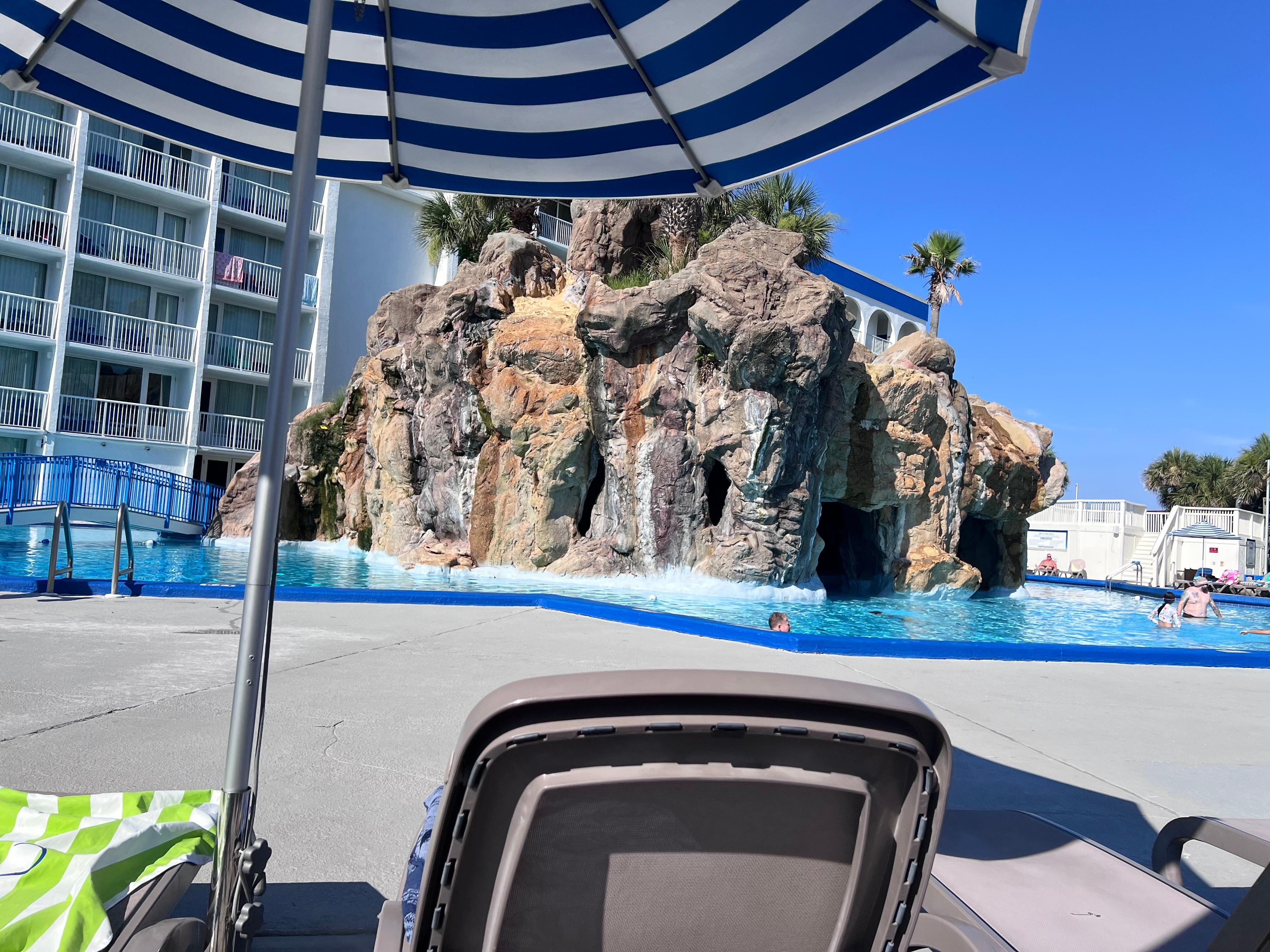 View at the pool