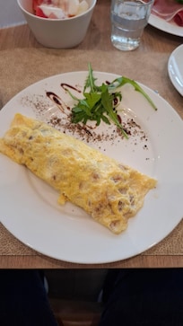 Omelette frisch zubereitet