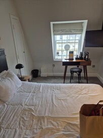 Wardrobe in corner