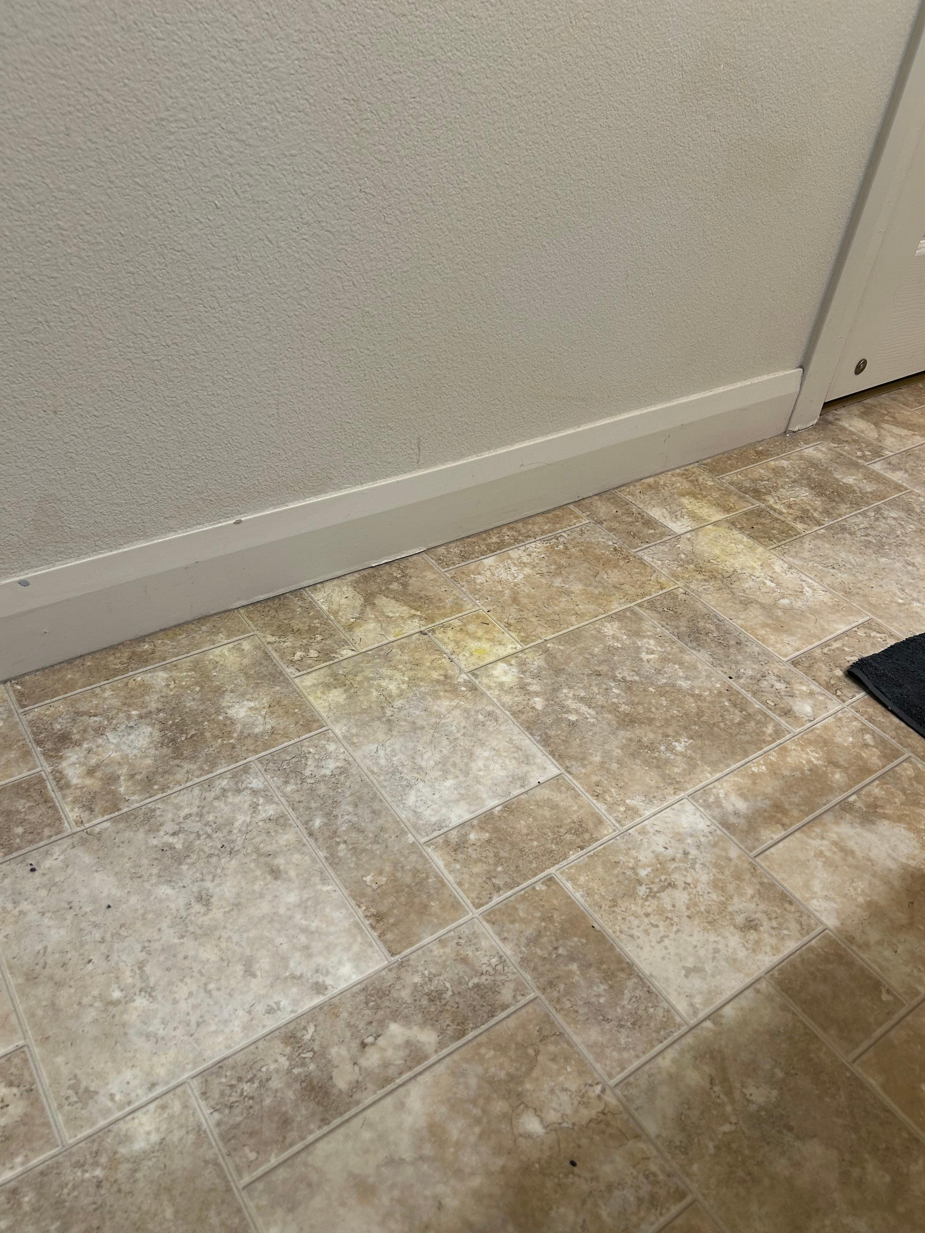 Bathroom floor