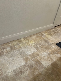 Bathroom floor