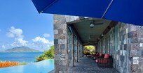 Pool from pool lounge chair area