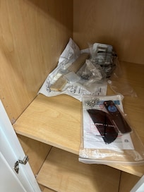 Debris from install