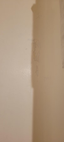 Inside bathtub