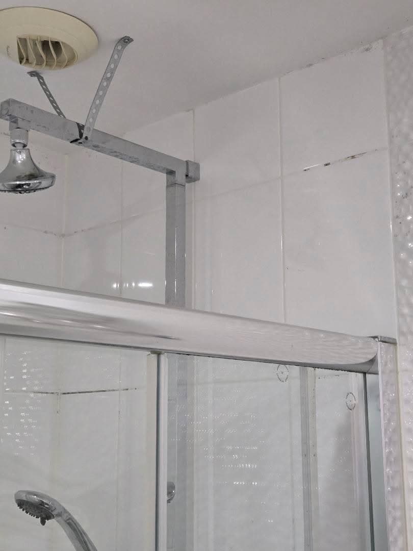 Mildew in shower