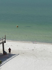 Seen a manatee swimming by from the balcony!