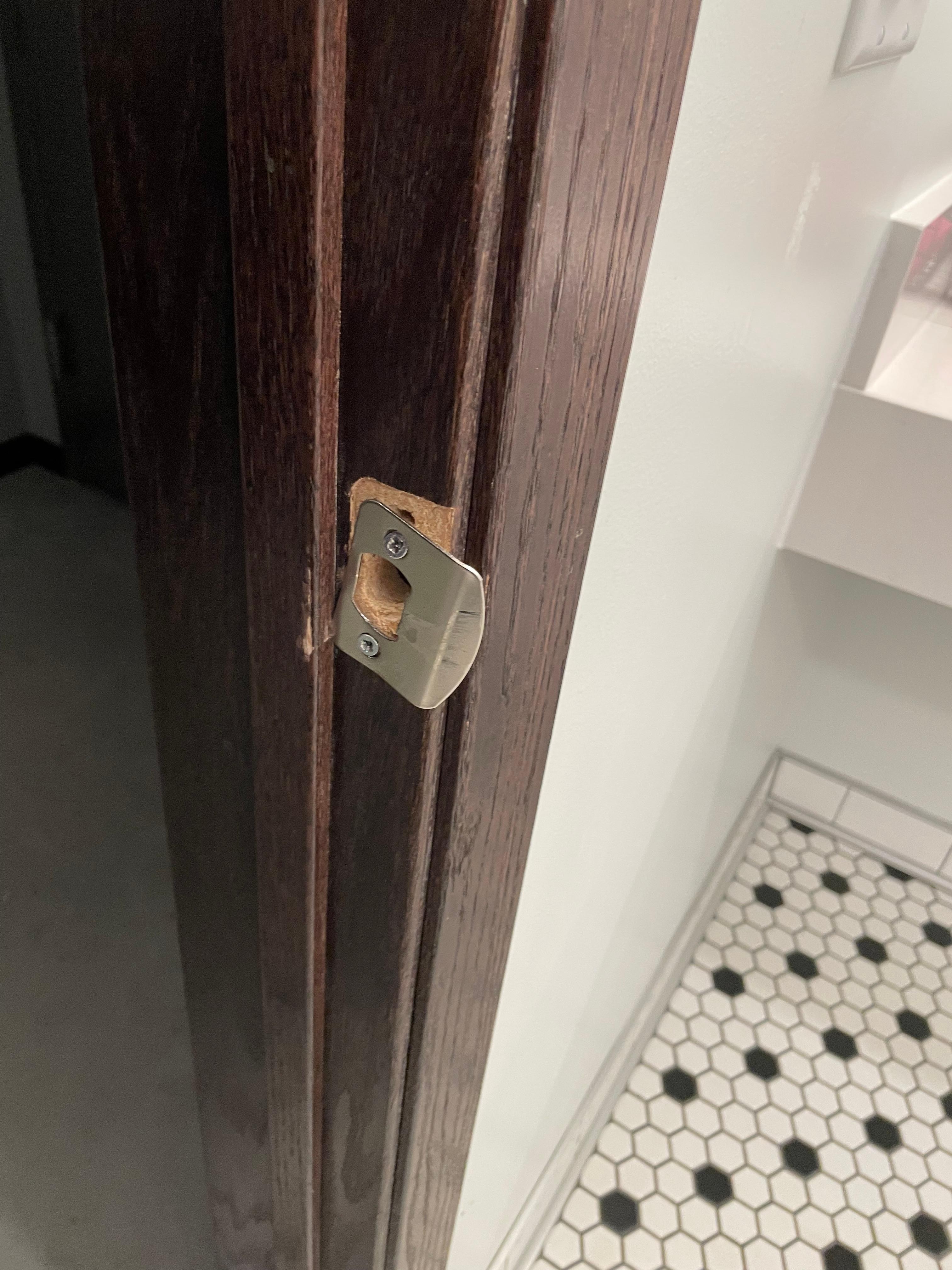 This is the doorway to my bathroom 