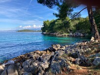 Walk along the coast in Milinski.