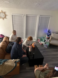 Lots of room for family games in the living room.