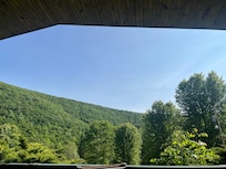View from the front deck